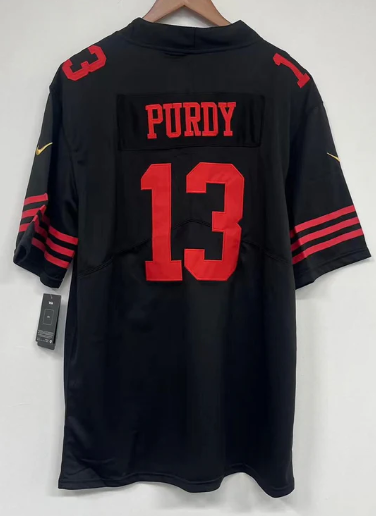 Brock Purdy San Francisco 49ers Jersey black