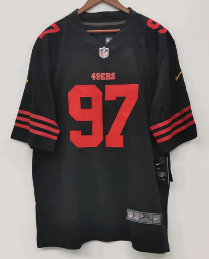 Nick Bosa San Francisco 49ers Jersey black