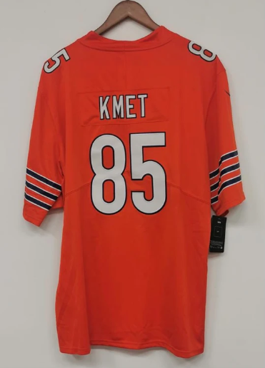 Cole Kmet Chicago Bears Jersey orange