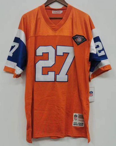 Steve Atwater Mitchell & Ness Denver Broncos Jersey Orange
