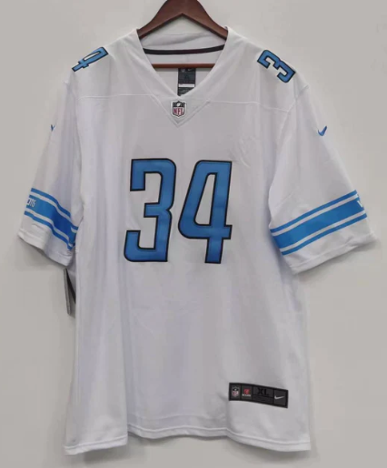 Alex Anzalone Detroit Lions Jersey white Nike