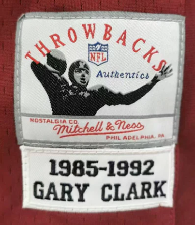 Gary Clark Washington Redskins Commanders Mitchell & Ness Jersey