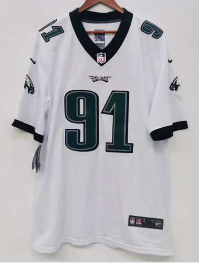 Fletcher Cox Philadelphia Eagles Nike Jersey white