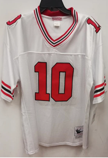 Steve Bartkowski Atlanta Falcons Jersey Mitchell & Ness white