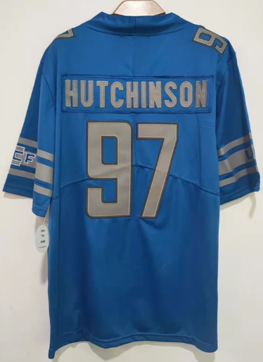 Aiden Hutchinson Detroit Lions Jersey Classic Authentics
