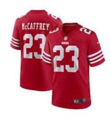 Christian McCaffrey San Francisco 49ers Jersey red