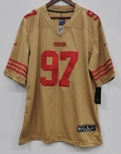Nick Bosa San Francisco 49ers Jersey gold