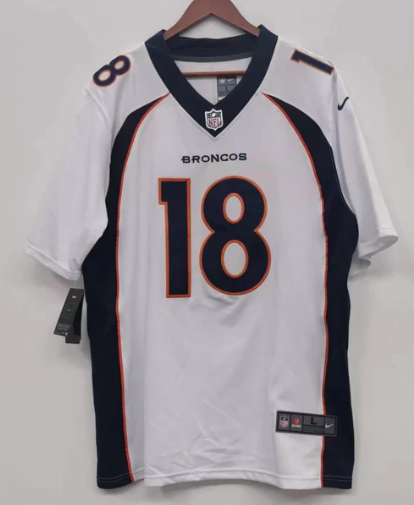 Peyton Manning Denver Broncos Jersey White