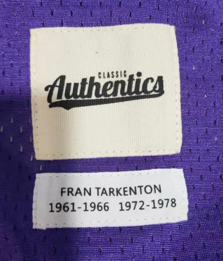 Fran Tarkenton Minnesota Vikings Jersey Classic Authentics