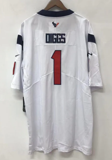 Stefon Diggs Houston Texans official NFL Nike jersey white