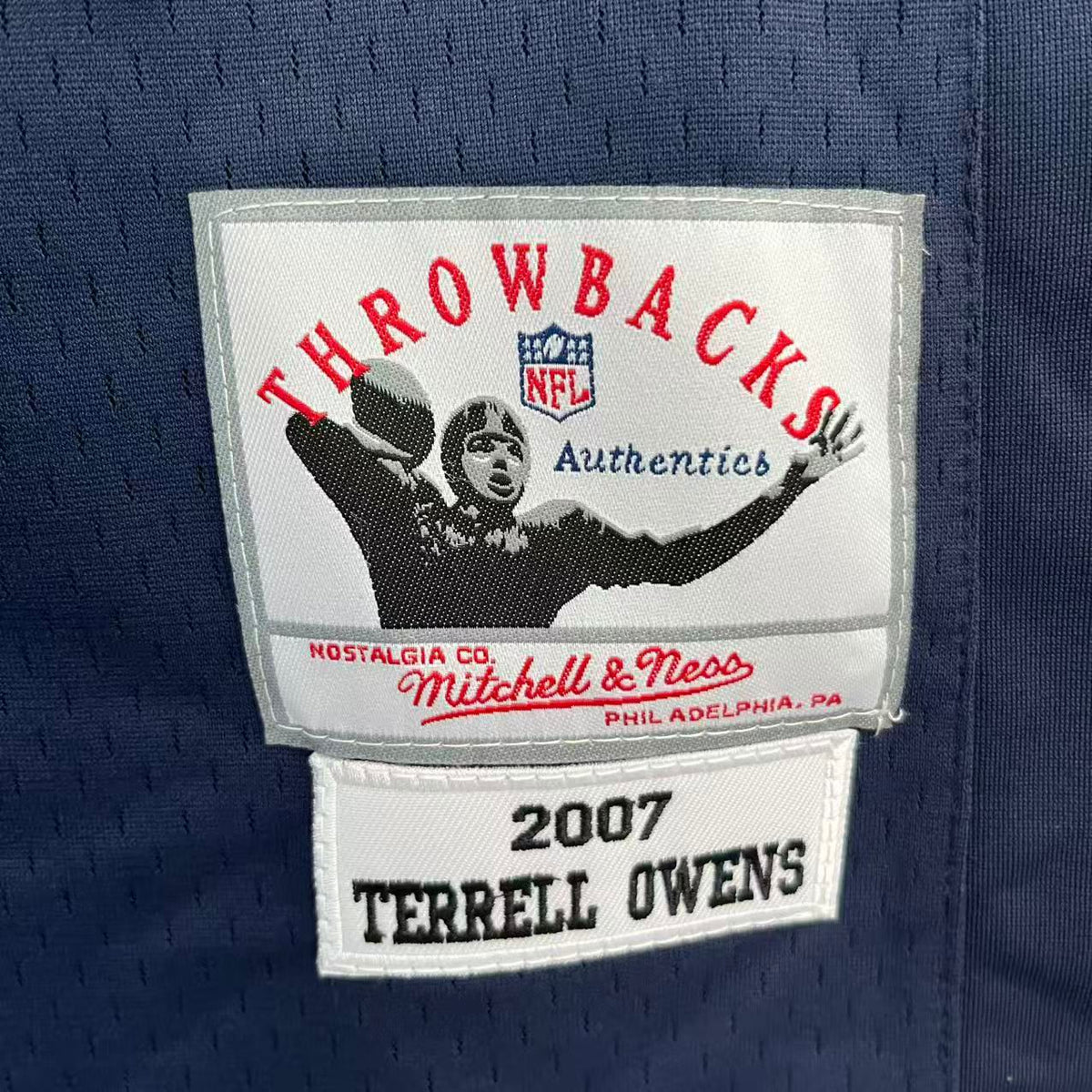 Terrell Owens Dallas Cowboys Official NFL Jersey Mitchell & Ness
