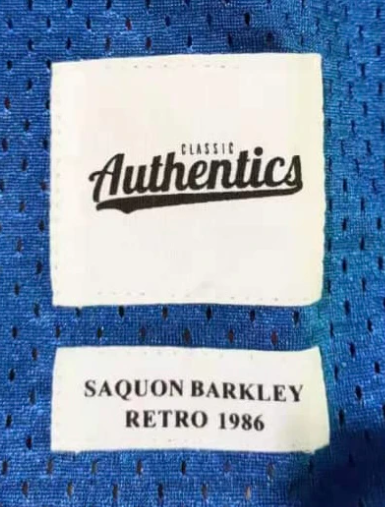 Saquon Barkley retro New York Giants Jersey