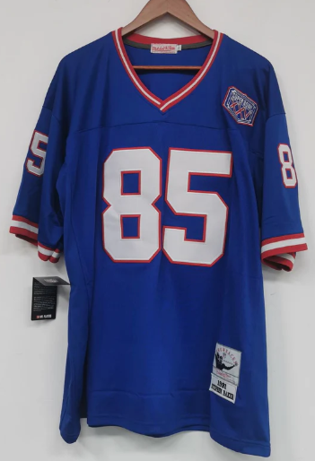 Stephen Baker Mitchell & Ness New York Giants Jersey