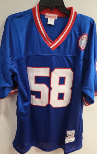 Carl Banks Mitchell & Ness New York Giants Jersey