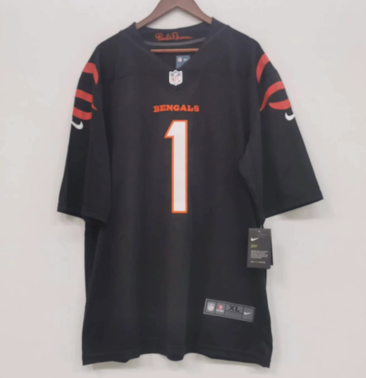 Ja’Marr Chase Cincinnati Bengals Jersey Black Nike