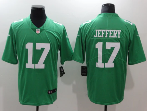 Alshon Jeffery Philadelphia Eagles Nike NFL Jersey Kelly Green