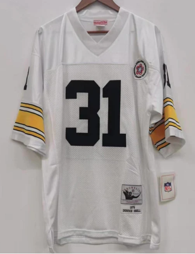 Donnie Shell Pittsburgh Steelers NFL Mitchell & Ness Jersey white