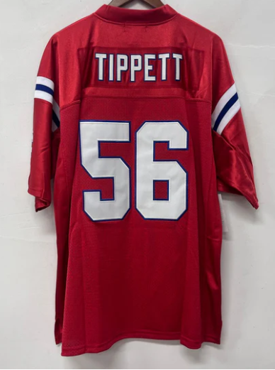 Andre Tippett New England Patriots NFL Mitchell & Ness Jersey red