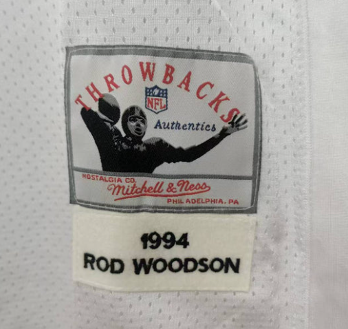 Rod Woodson Pittsburgh Steelers Jersey white Mitchell & Ness