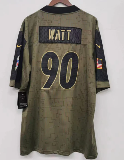 T.J. Watt Pittsburgh Steelers Salute to Service Nike Jersey