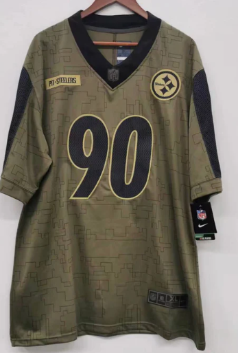 T.J. Watt Pittsburgh Steelers Salute to Service Nike Jersey