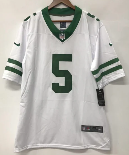Garrett Wilson New York Jets NFL Nike Jersey white