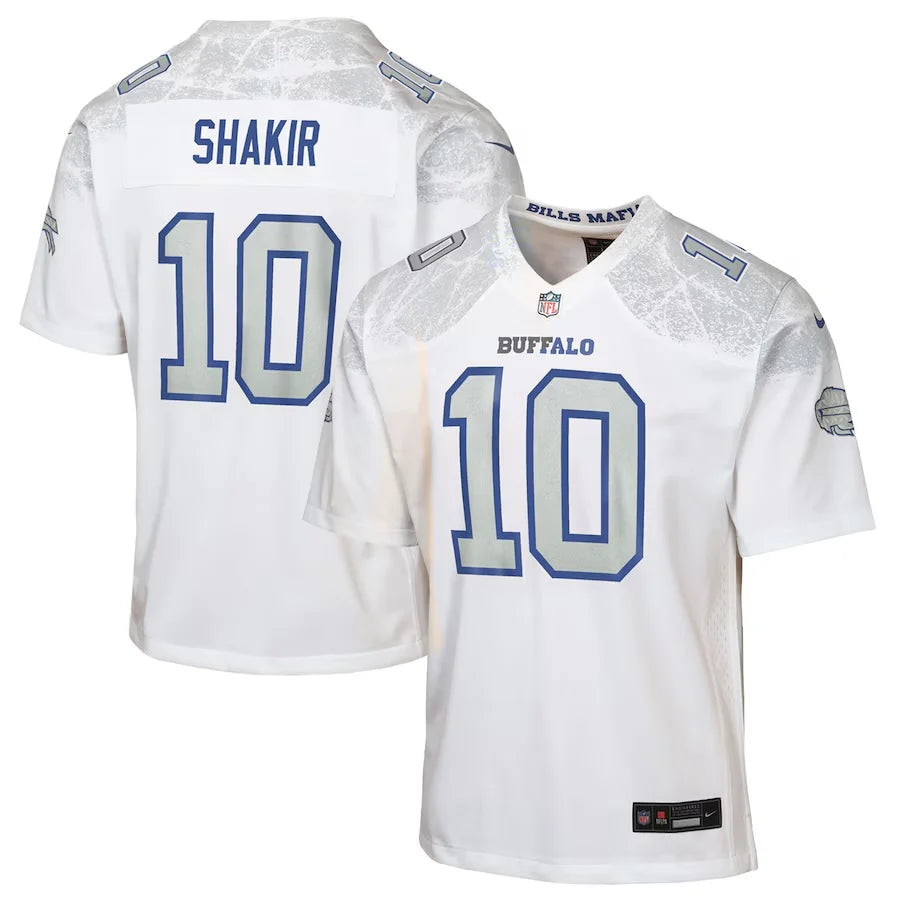 Khalil Shakir Buffalo Bills Official NFL Nike Rivalry Jersey