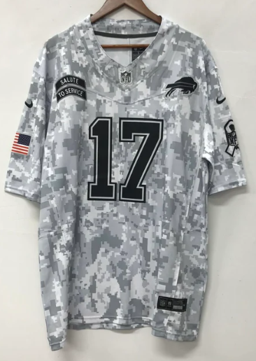 Josh Allen Buffalo Bills 2024 Nike NFL Salute to Service Jersey