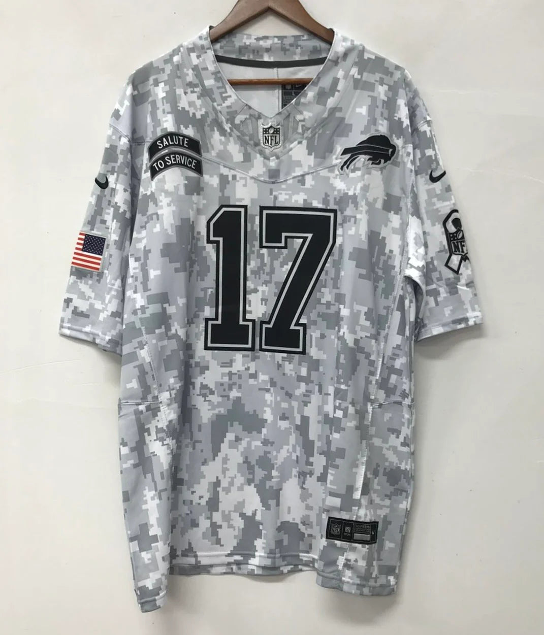 Josh Allen Buffalo Bills 2024 Nike NFL Salute to Service Jersey