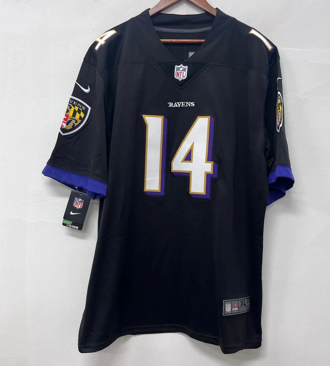 Kyle Hamilton Baltimore Ravens Official NFL Jersey Nike black