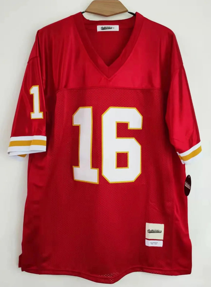 Len Dawson Kansas City Chiefs Classic Authentics Jersey