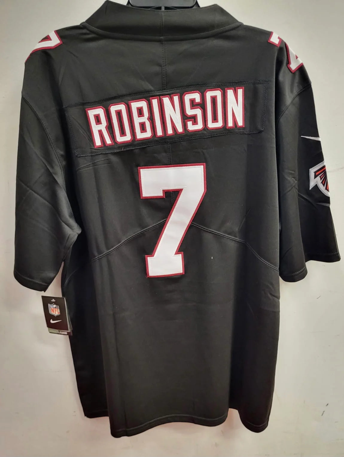 Bijan Robinson Atlanta Falcons Jersey Black Nike