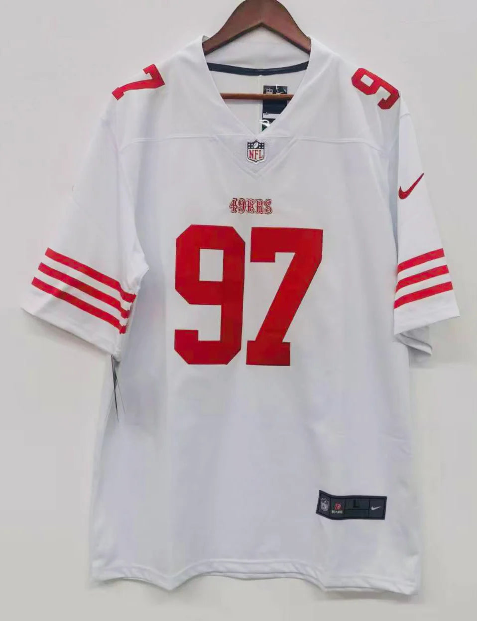 Nick Bosa San Francisco 49ers Jersey white