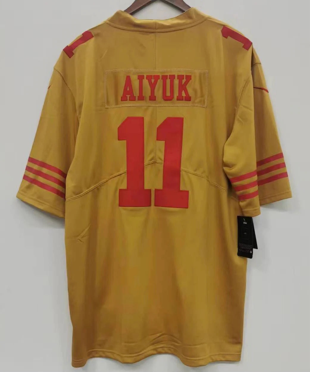 Brandon Aiyuk San Francisco 49ers Jersey gold