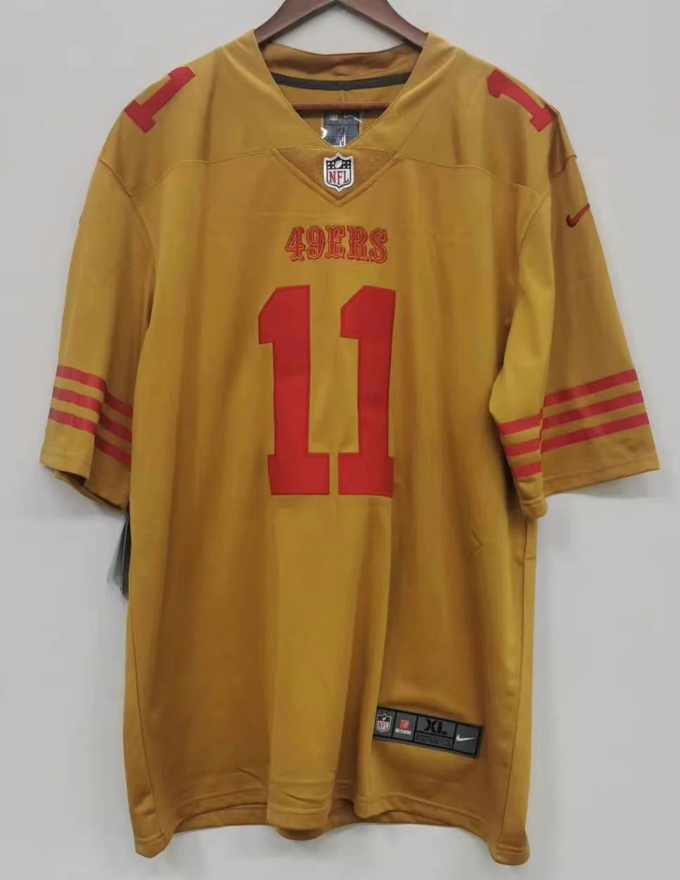 Brandon Aiyuk San Francisco 49ers Jersey gold