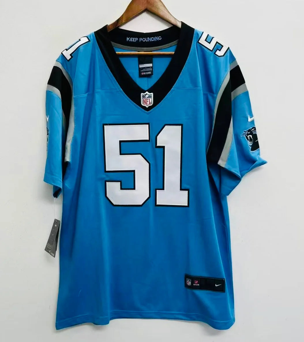 Sam Mills Carolina Panthers Official NFL NIKE Jersey