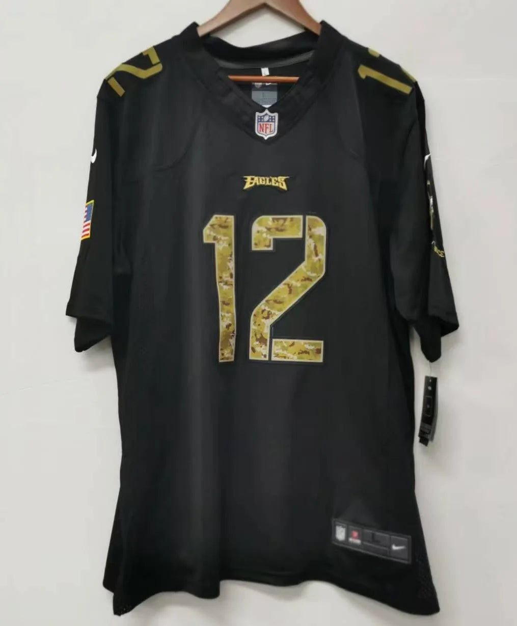 Randall Cunningham Philadelphia Eagles Nike NFL Salute to Service Jersey black