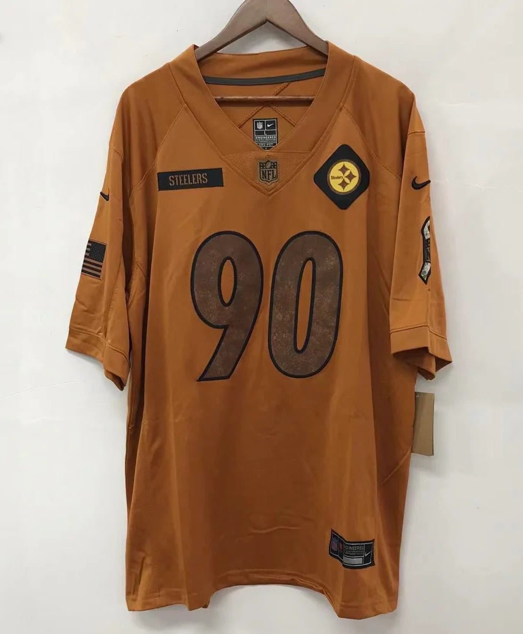T.J. Watt Pittsburgh Steelers Nike NFL Salute to Service Jersey 2023