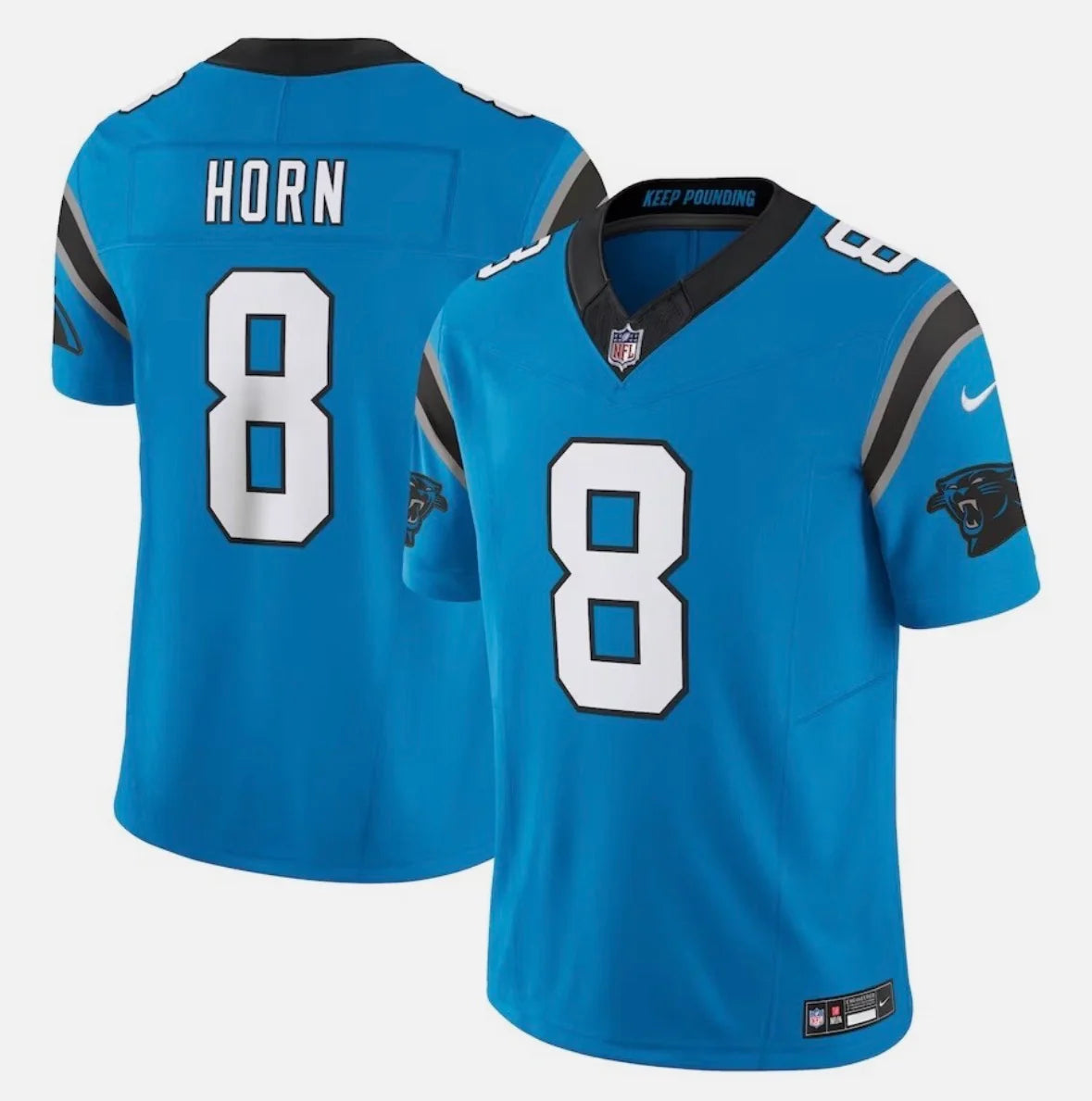 Jaycee Horn Carolina Panthers Official NFL NIKE Jersey