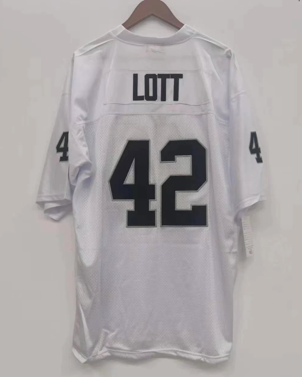 Ronnie Lott Oakland Raiders Jersey white