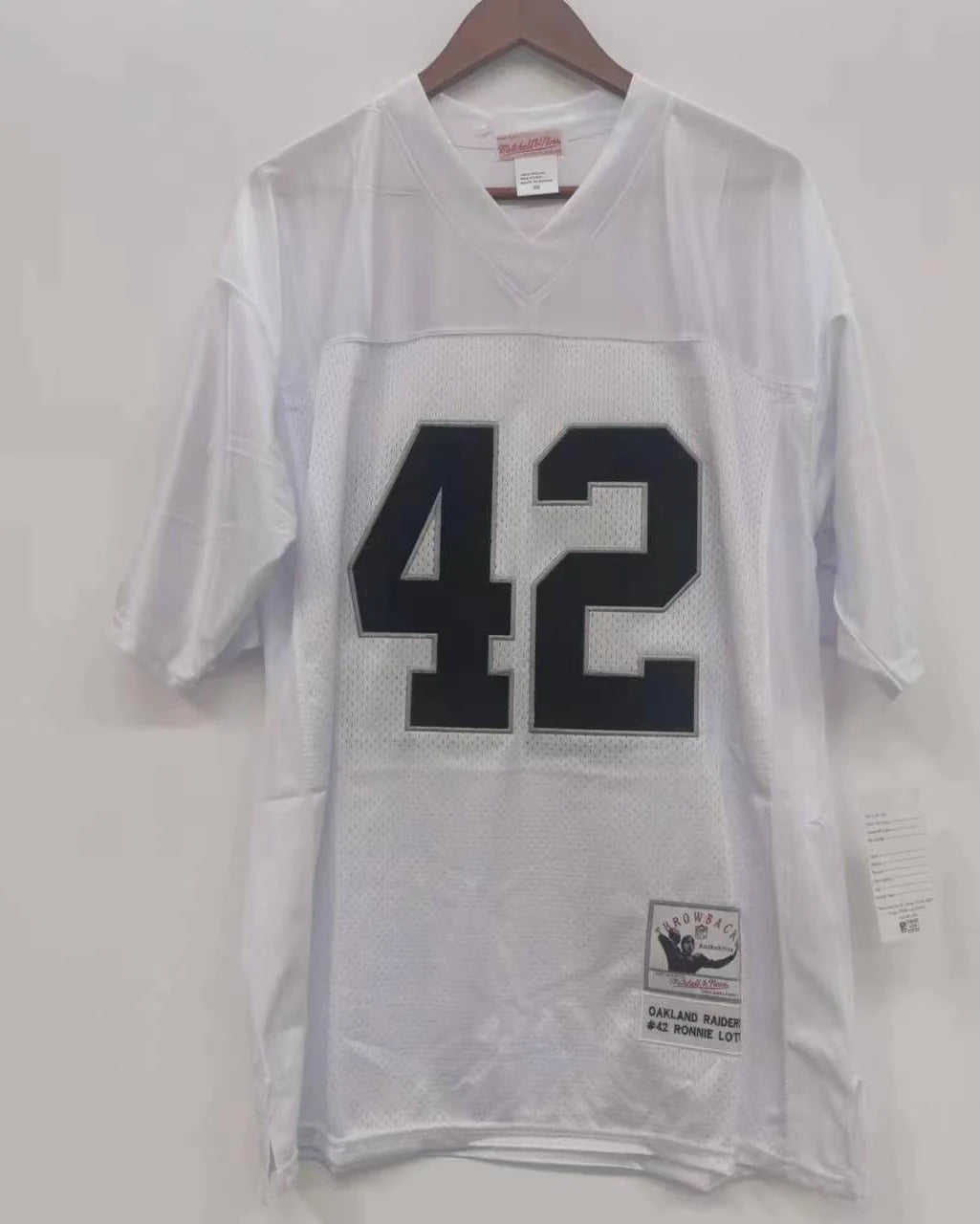 Ronnie Lott Oakland Raiders Jersey white