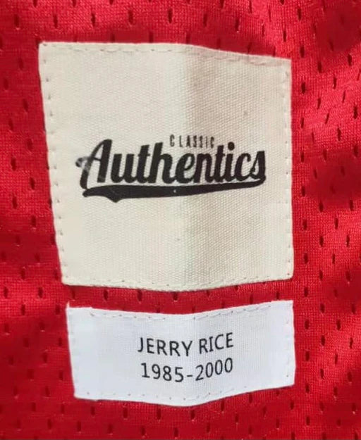 Jerry Rice San Francisco 49ers Classic Authentics Jersey