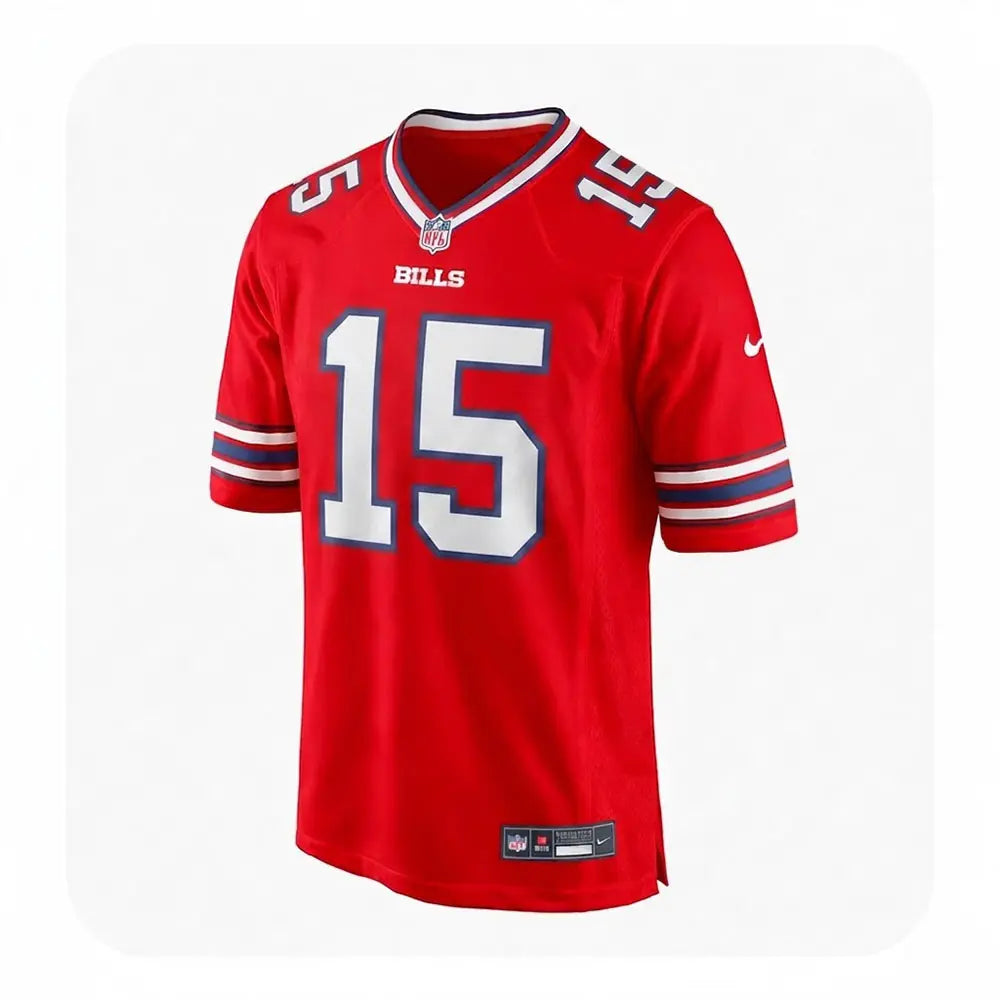Gregory Rousseau Youth Kids Buffalo Bills Official NFL Nike Jersey Red