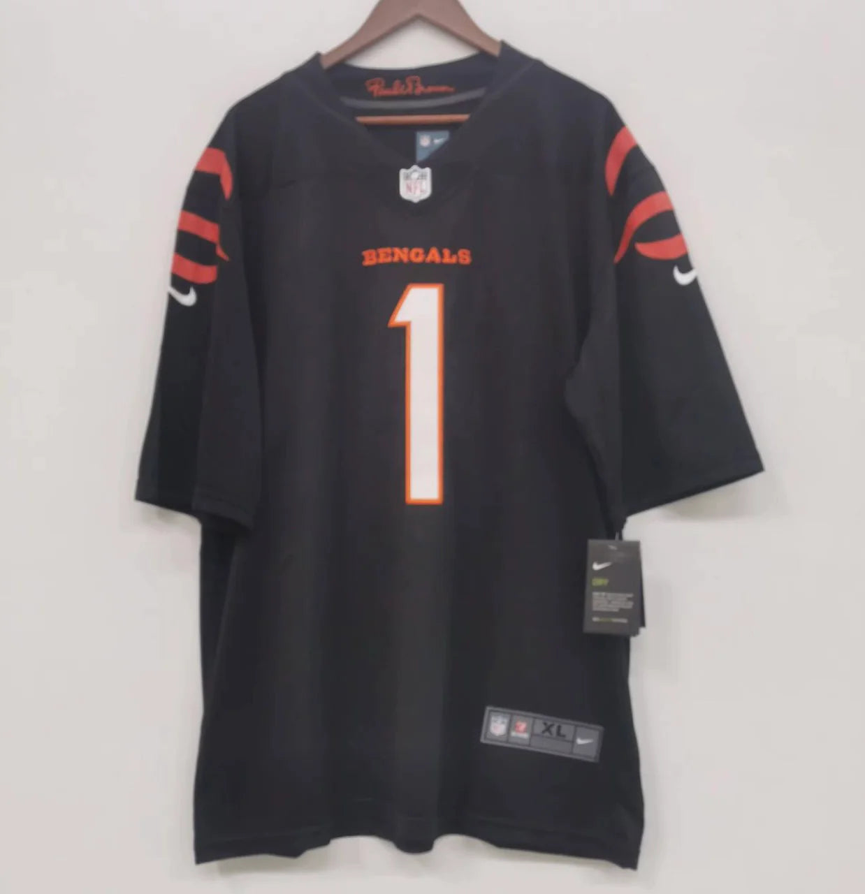 Ja’Marr Chase Cincinnati Bengals Jersey Black Nike