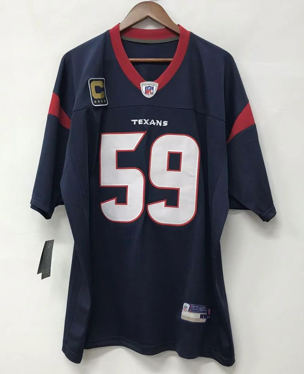 DeMeco Ryans Houston Texans official NFL Reebok jersey