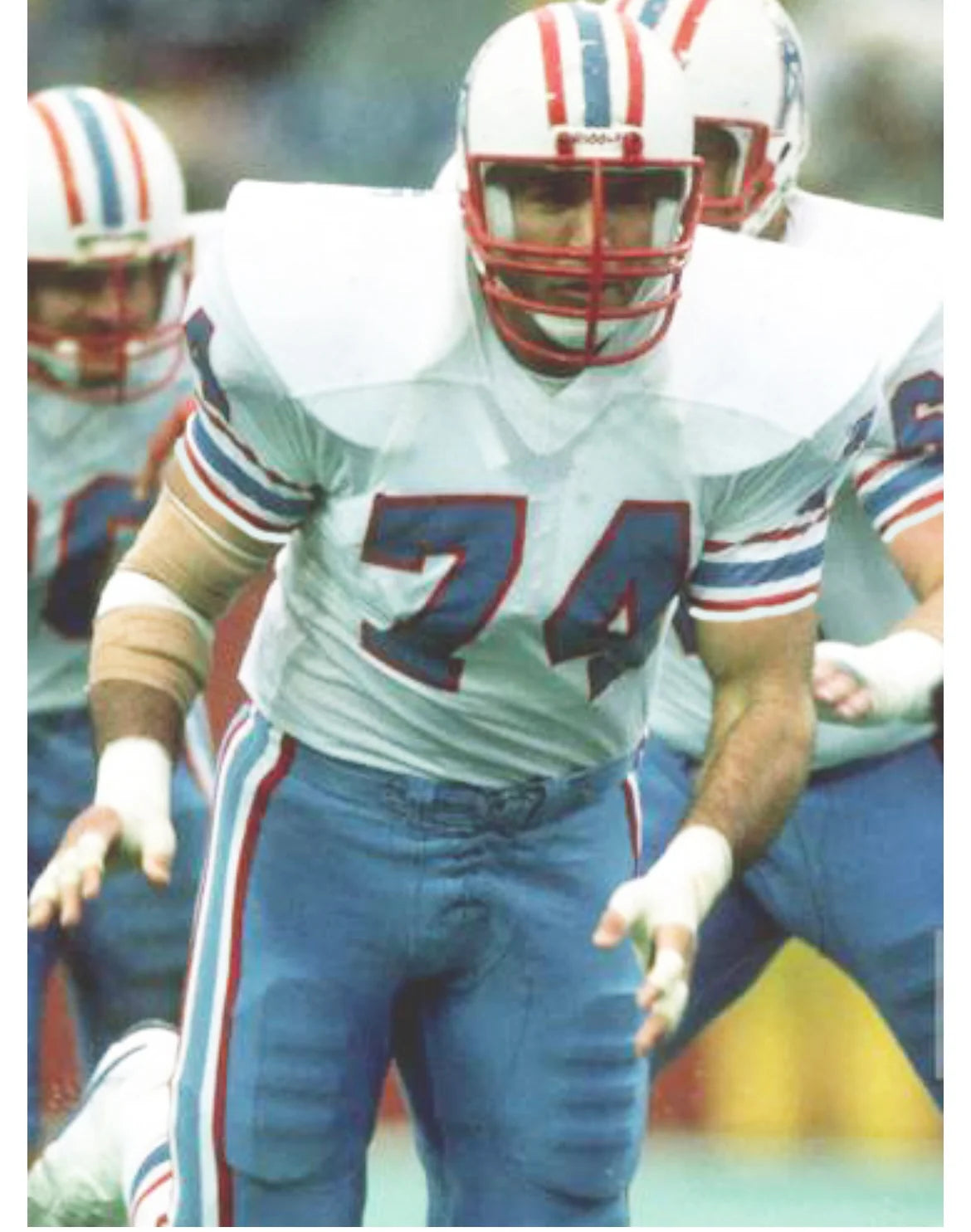 Bruce Matthews Houston Oilers Mitchell & Ness Jersey