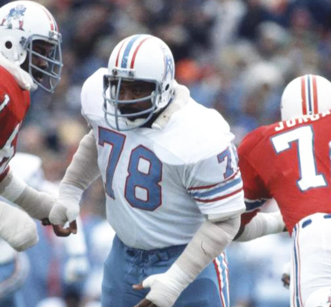 Curley Culp Houston Oilers NFL Mitchell & Ness Jersey