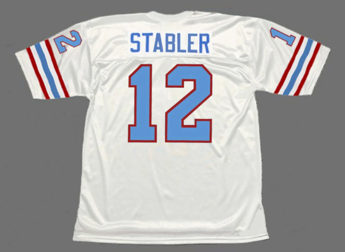 Ken Stabler Houston Oilers NFL Mitchell & Ness Jersey
