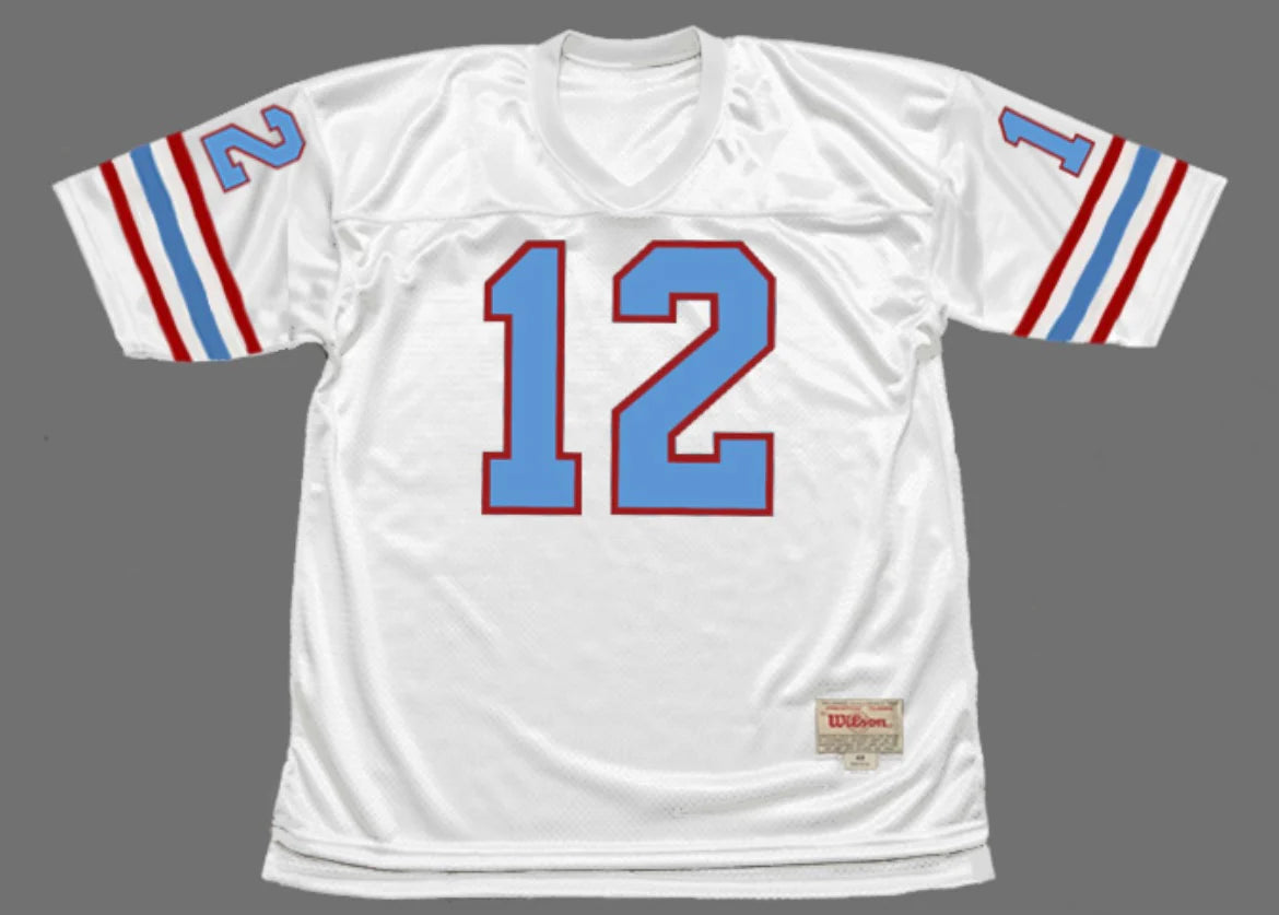 Ken Stabler Houston Oilers NFL Mitchell & Ness Jersey