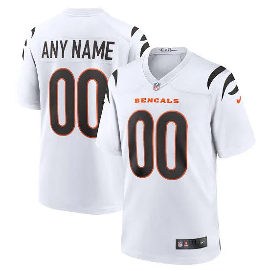 Cincinnati Bengals Any Name & Number customized YOUTH KIDS Official NFL Jersey white